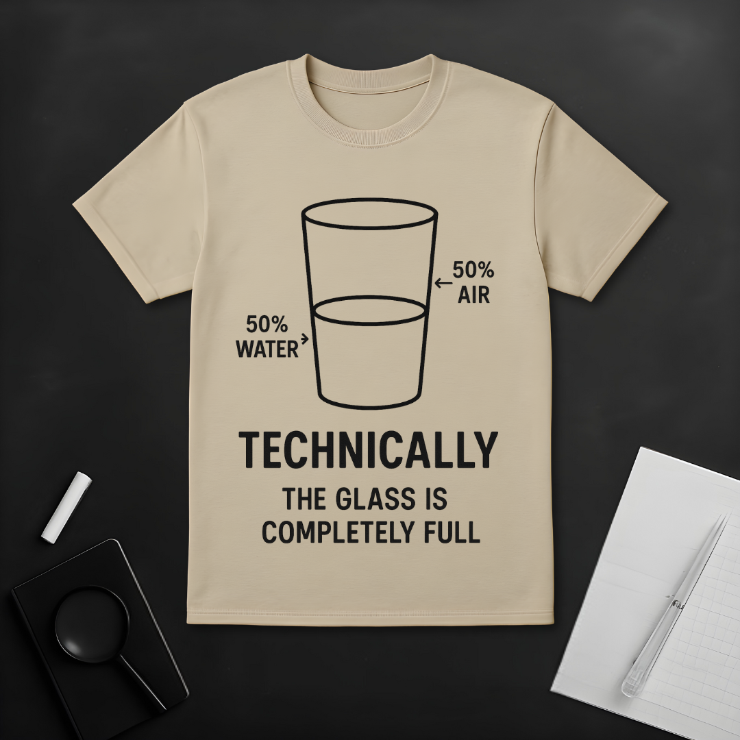 Glass is Completely Full T-Shirt