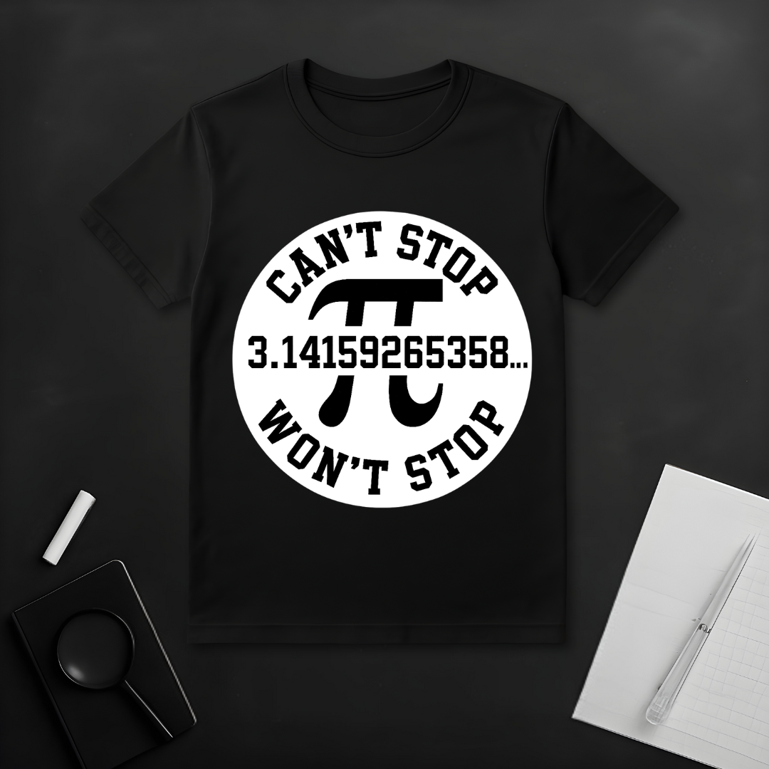 Pi Can't Stop Won't Stop T-Shirt