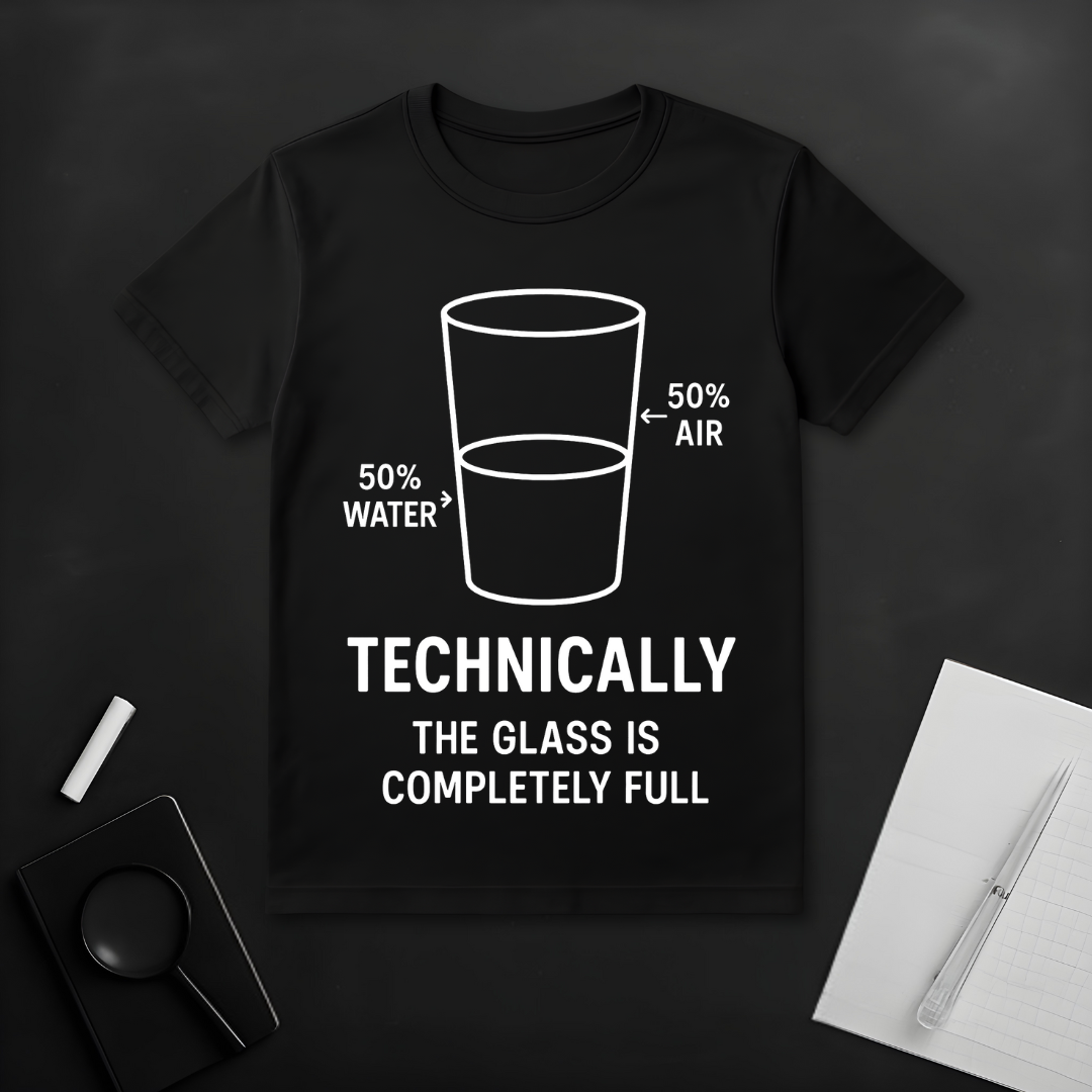 Glass is Completely Full T-Shirt