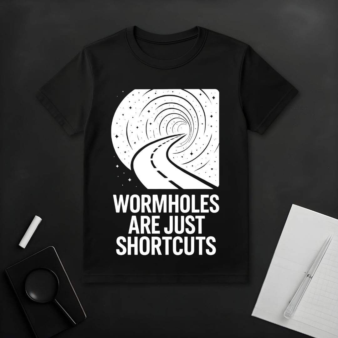 Wormholes Are Just Shortcuts T-Shirt
