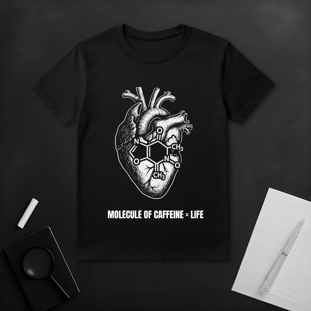 Molecule of Caffeine = Life T-Shirt