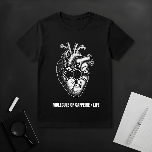 Molecule of Caffeine = Life T-Shirt