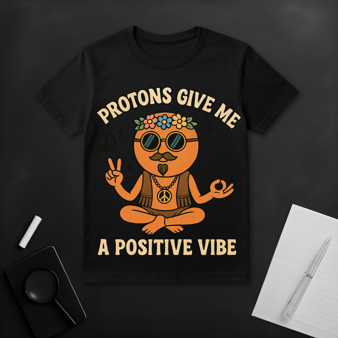 Protons Give Me a Positive Vibe T-Shirt