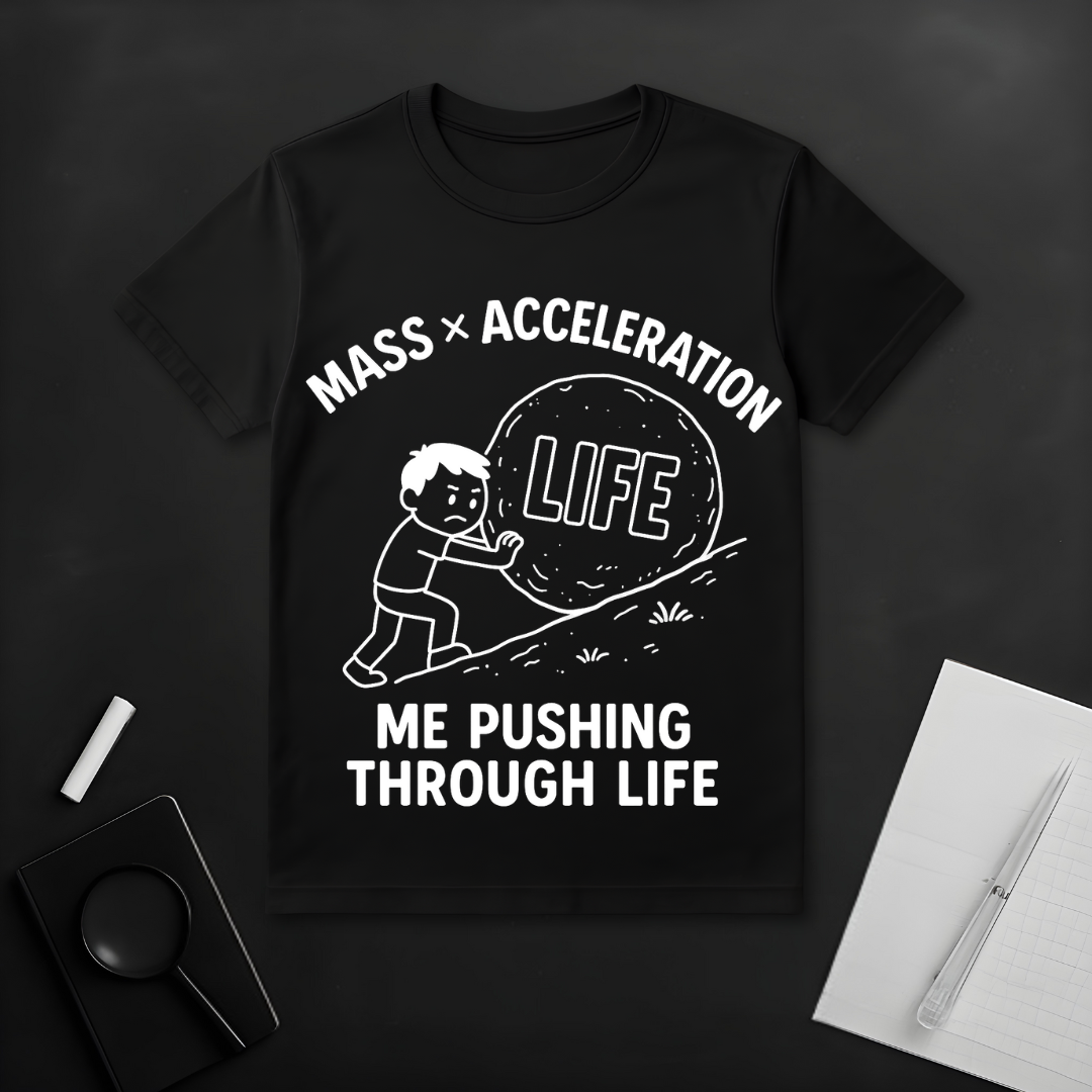 Me Pushing Through Life T-Shirt