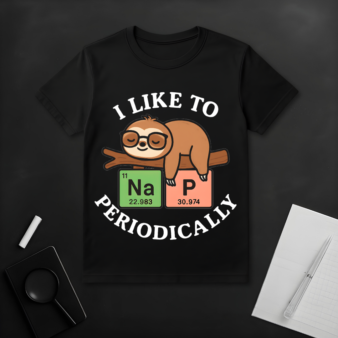 I Like to Nap Periodically T-Shirt