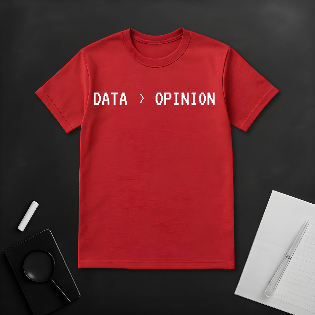 Data > Opinion T-Shirt