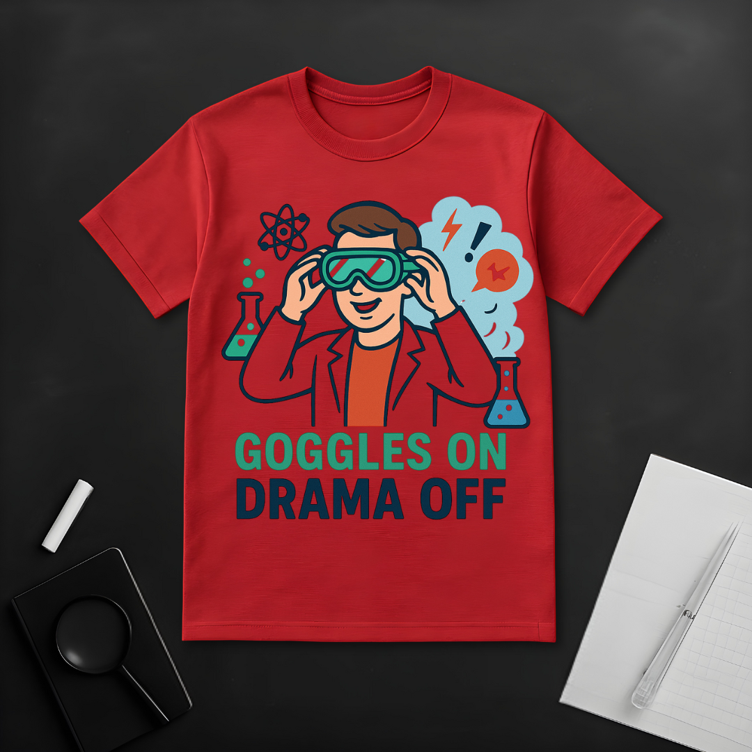 Goggles On Drama Off T-Shirt