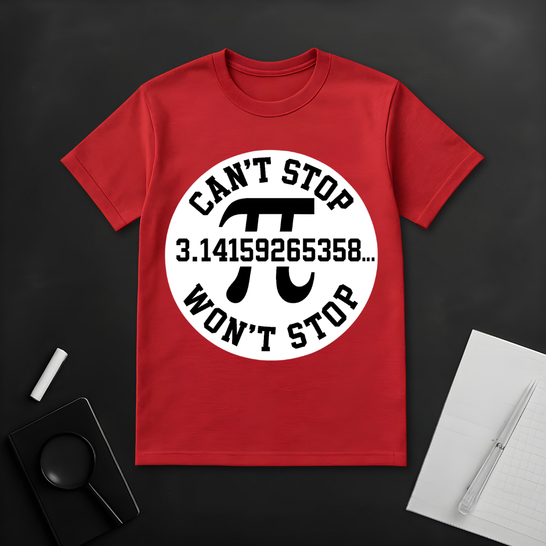 Pi Can't Stop Won't Stop T-Shirt