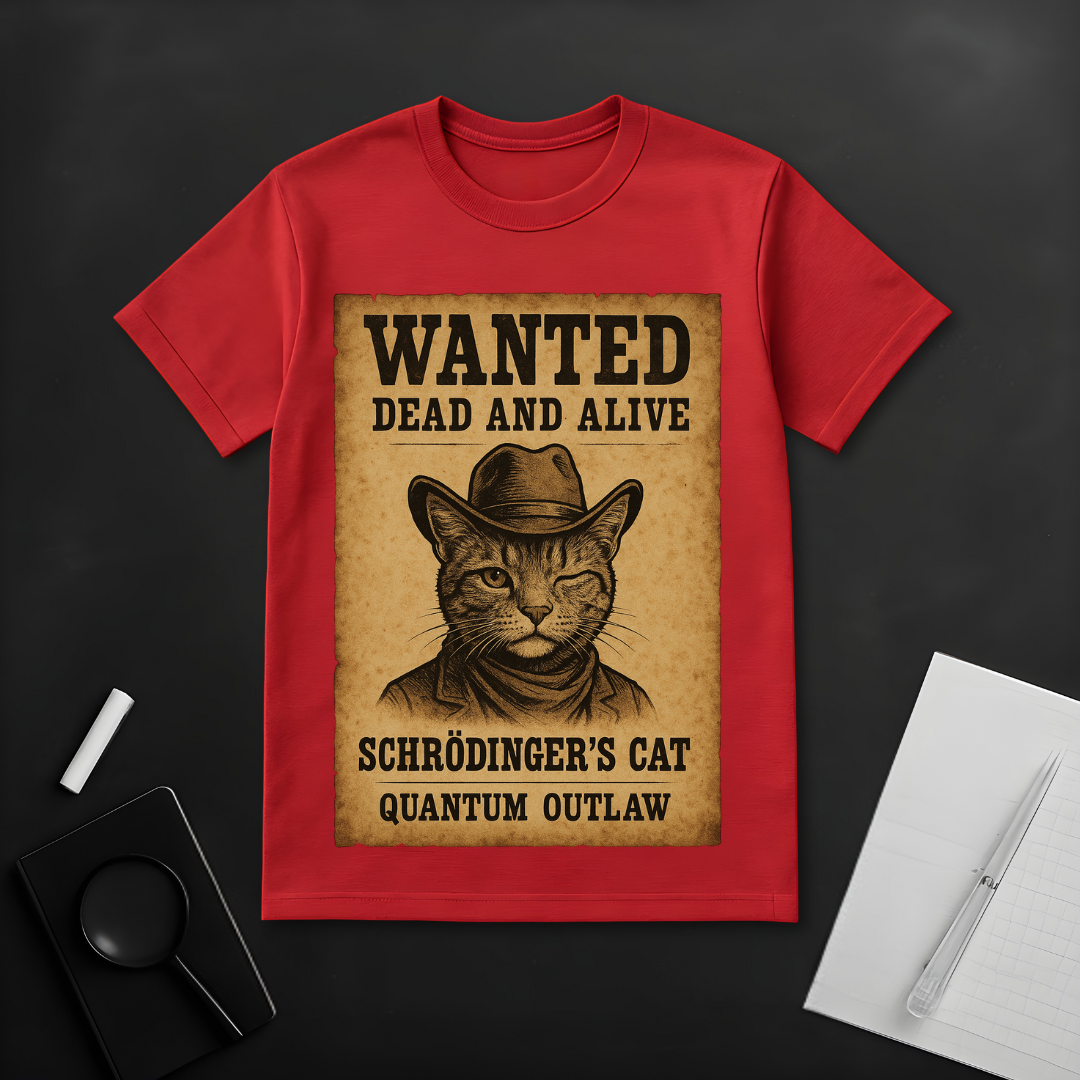 Wanted: Schrödinger's Cat T-Shirt