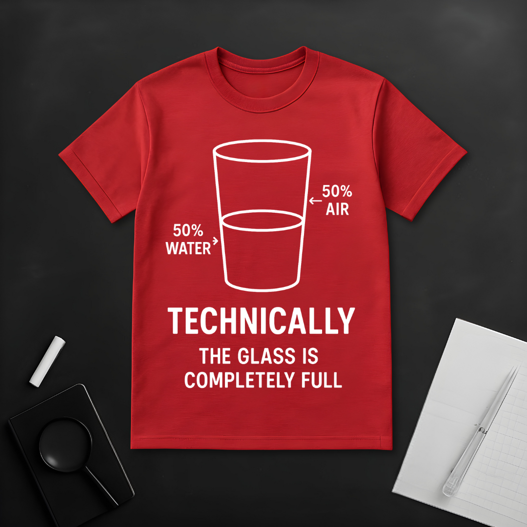Glass is Completely Full T-Shirt