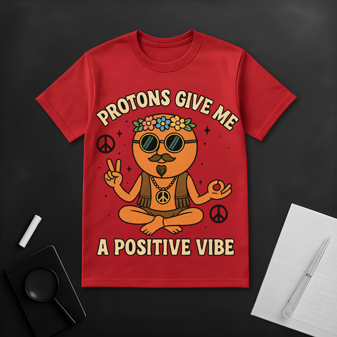 Protons Give Me a Positive Vibe T-Shirt