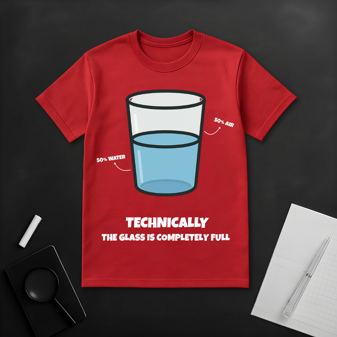 Completely Full Glass T-Shirt