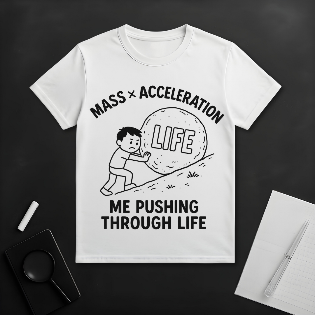 Me Pushing Through Life T-Shirt