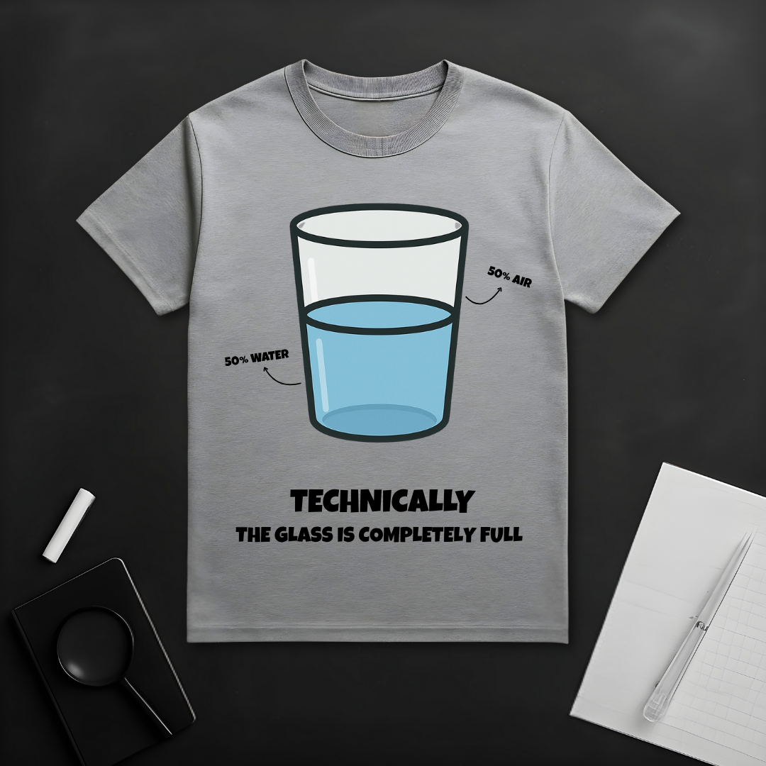 Completely Full Glass T-Shirt