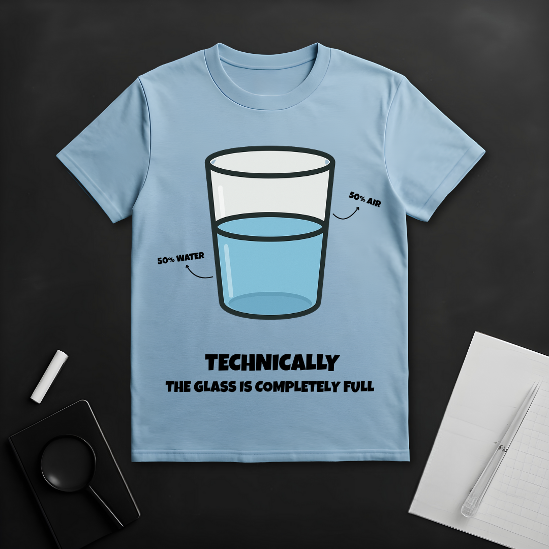 Completely Full Glass T-Shirt