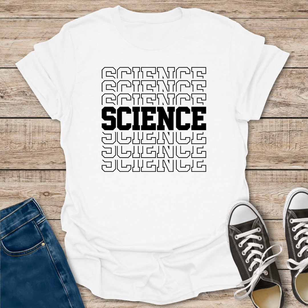Science Text Graphic T-Shirt
