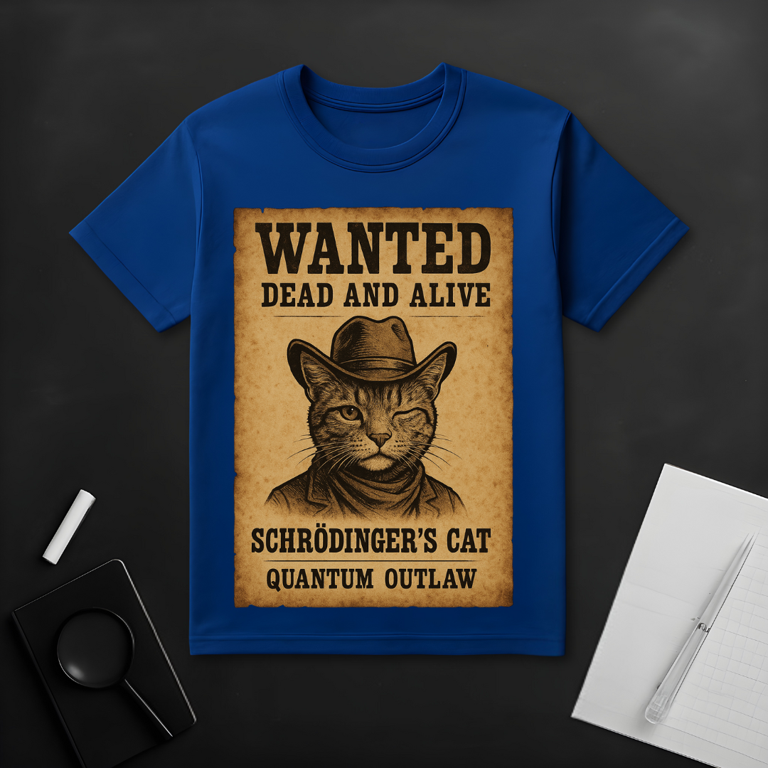 Wanted: Schrödinger's Cat T-Shirt