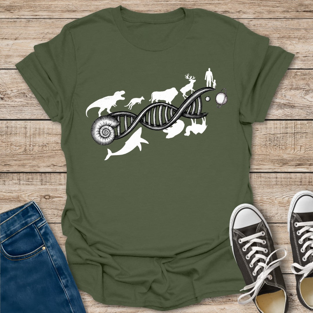 Evolution In DNA T-Shirt