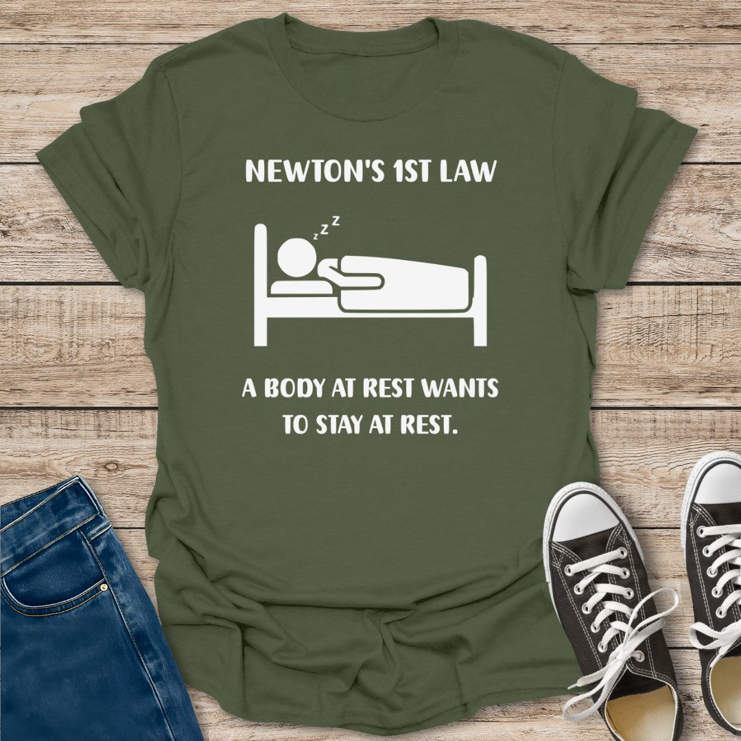 Newton's 1st Law T-Shirt
