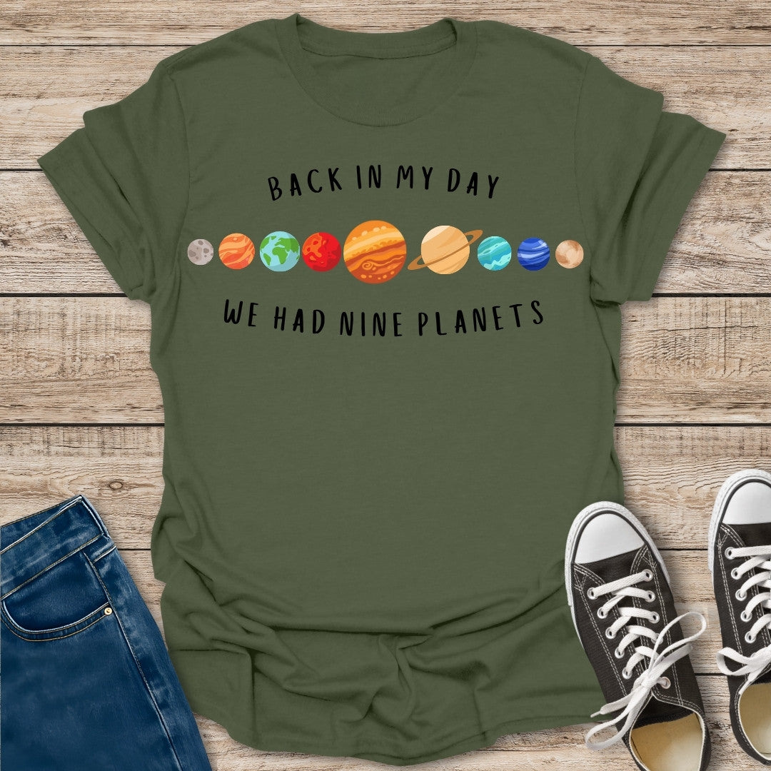 We Had Nine Planets T-Shirt