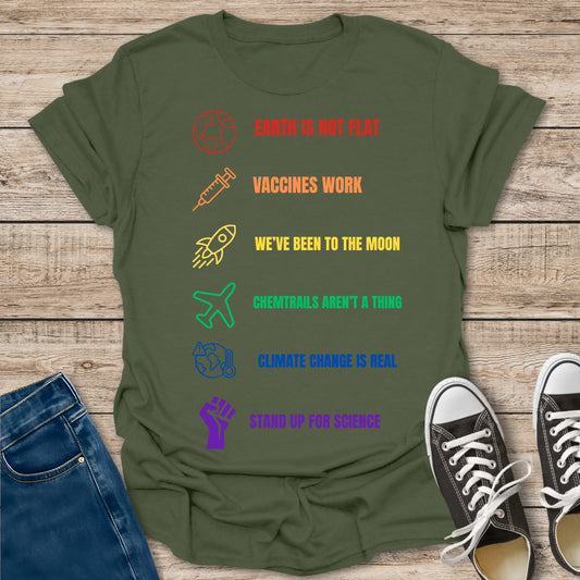 Stand Up For Science T-Shirt