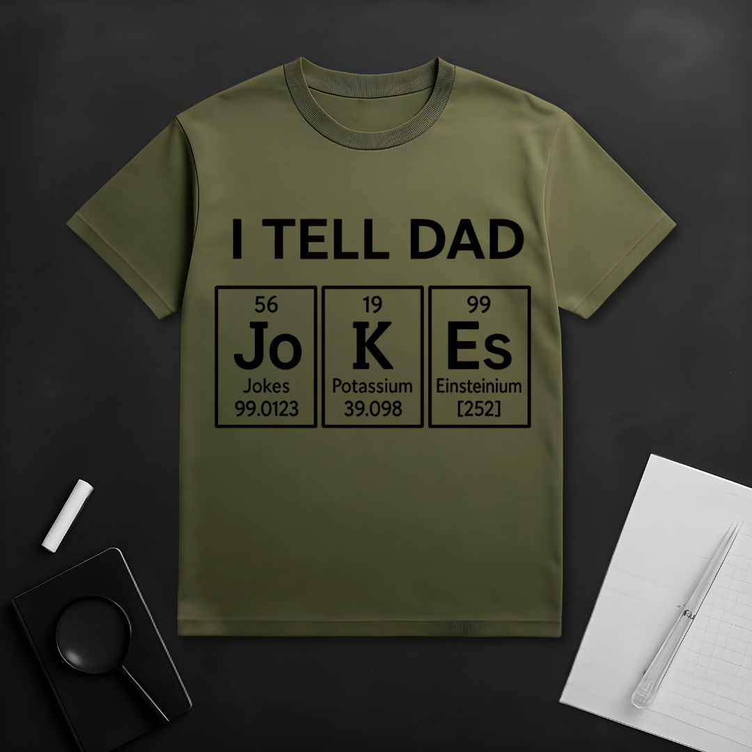 I Tell Dad Jokes Periodically T-Shirt