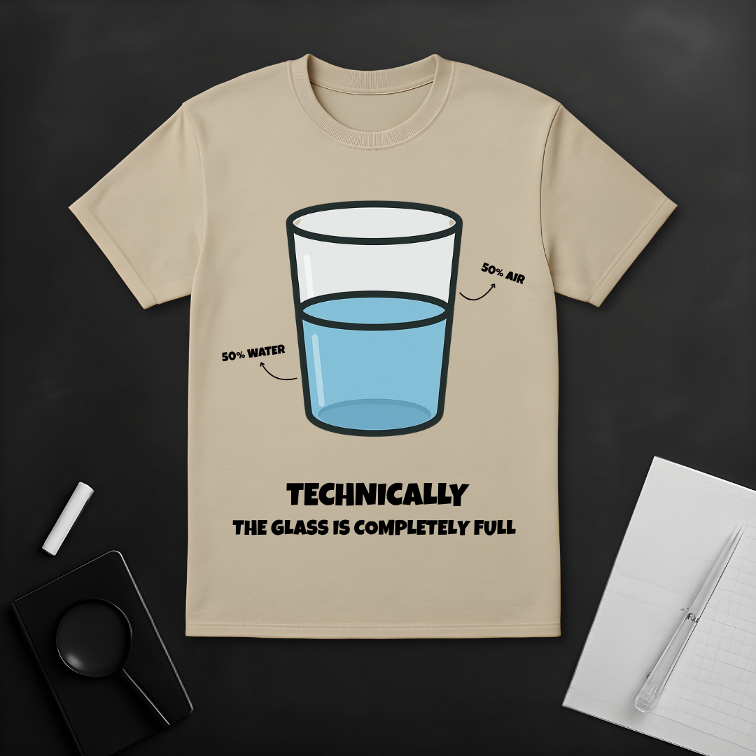 Completely Full Glass T-Shirt