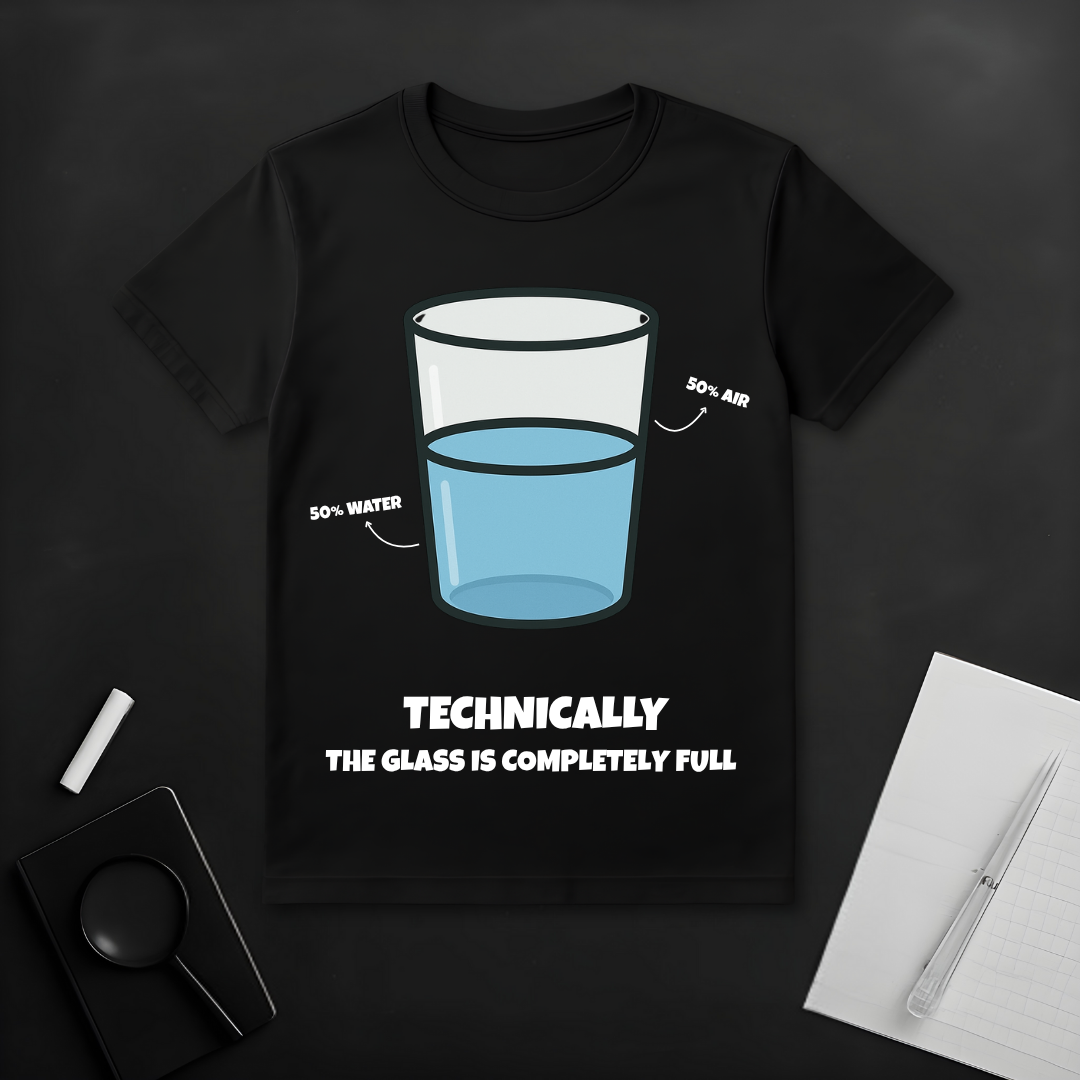 Completely Full Glass T-Shirt