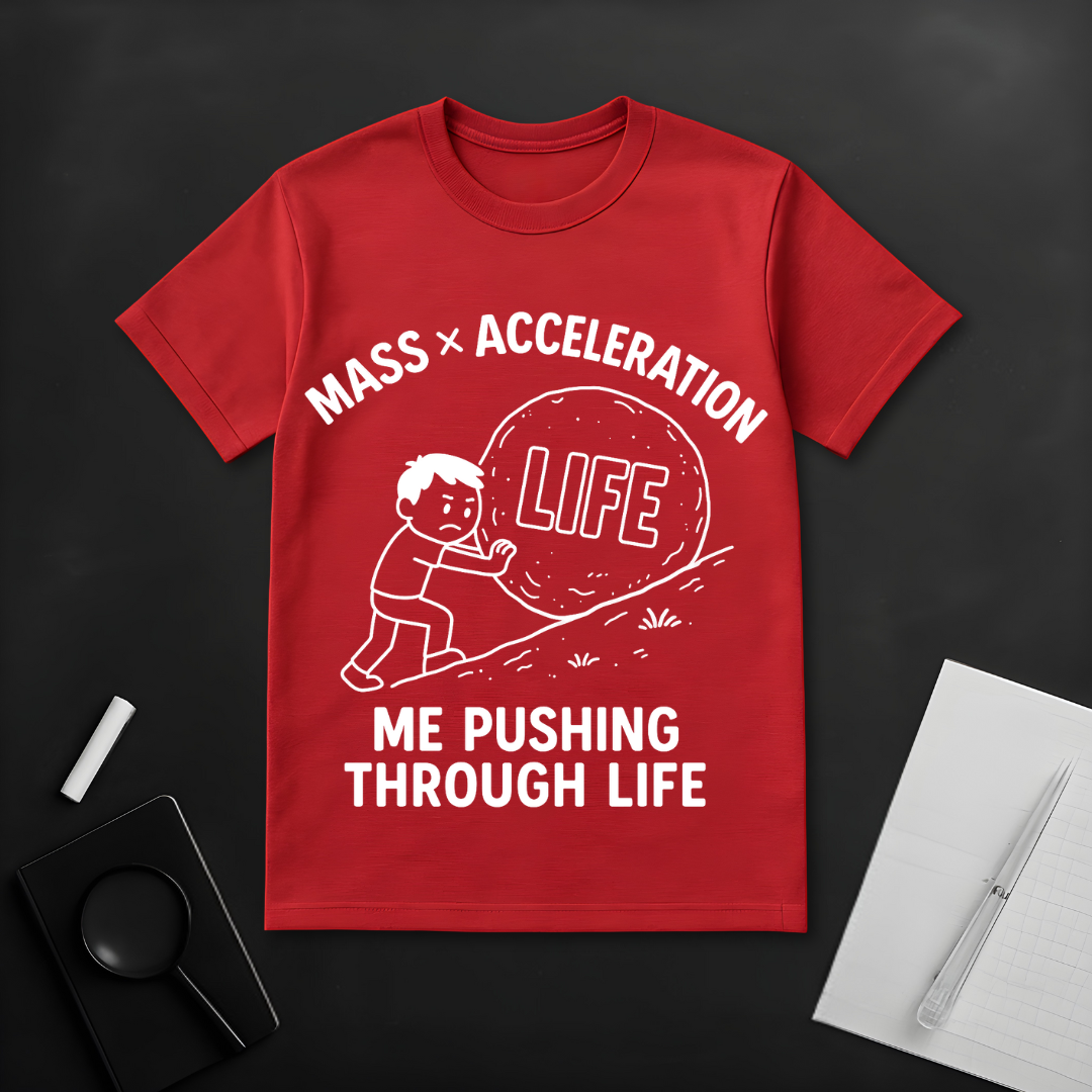 Me Pushing Through Life T-Shirt